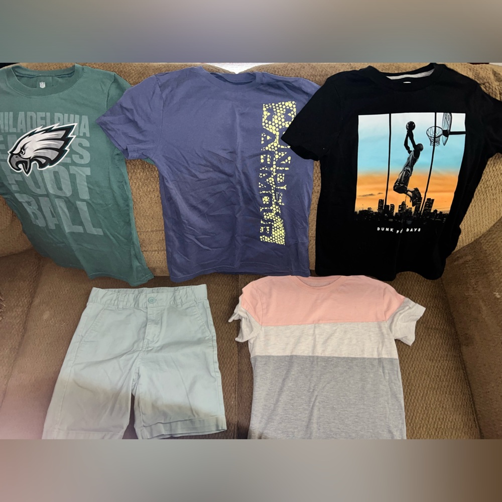 Shirts & Shorts - Various Sizes 8 - 10 BUNDLE